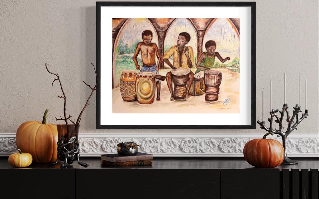 The Sound of Africa – Marci Yah's Artwork